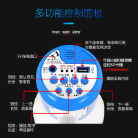 大功率高清录音150秒喊话器可插U盘锂电池扩音器教学用手持扩音喇叭导游喇叭户外宣传摆夜市用