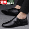 公牛四季男士皮鞋百搭英伦风懒人一脚蹬软底软皮中年爸爸休闲鞋日常套脚韩版圆头新郎结婚鞋豆豆鞋