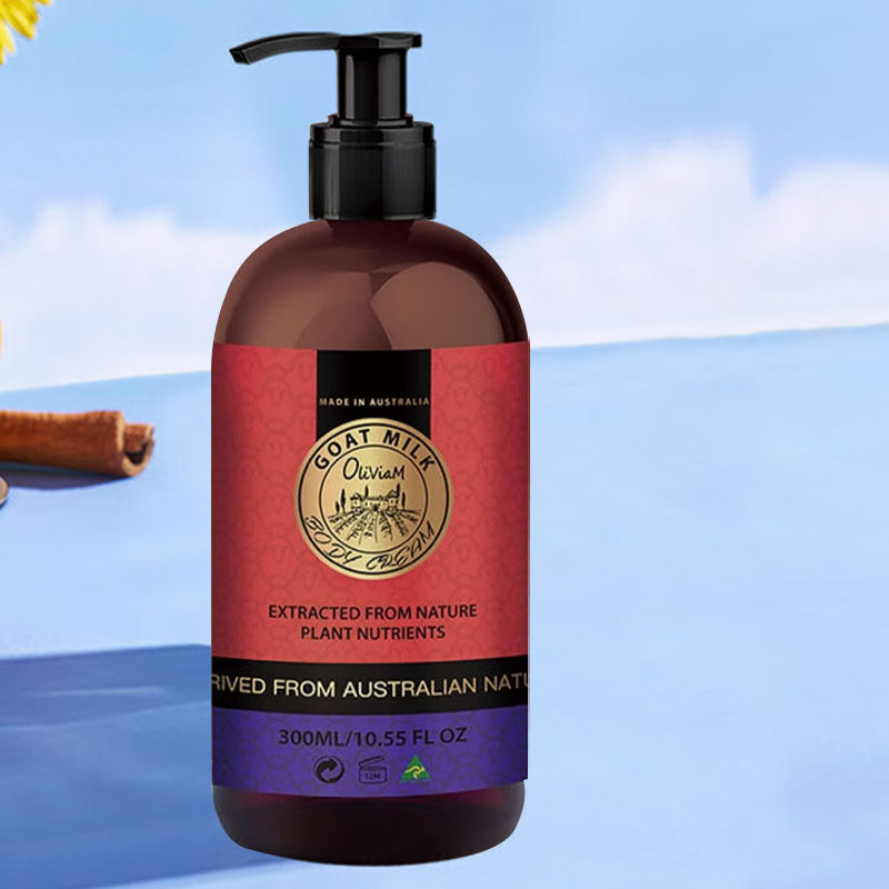 OLIVIAM澳莉维亚身体乳提亮肤色芬芳馥郁山羊奶300ML高清大图