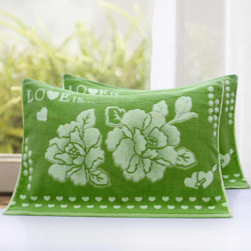 枕巾成人装纯棉通用大号枕头垫帕纱布一对情侣忱巾帎巾20新款