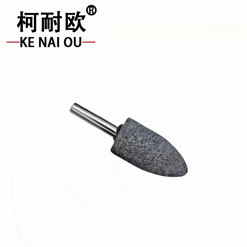 柯耐欧 火石仔蓝刚玉砂轮磨头 圆锥形6*25*38mm圆锥形6*20*36mm 个高清大图