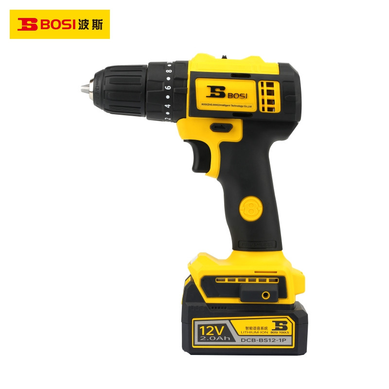 波斯 无刷冲击锂电钻 BS661112 (12V/2.0Ah)(双电) 台高清大图