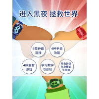 圣诞节礼物儿童手表睡衣小英雄儿童手表玩具男孩蒙面宝宝侠多功能正品猫小子电子表 飞壁侠手表