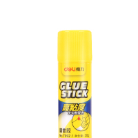 得力7092固体胶20g白色胶棒 单支装