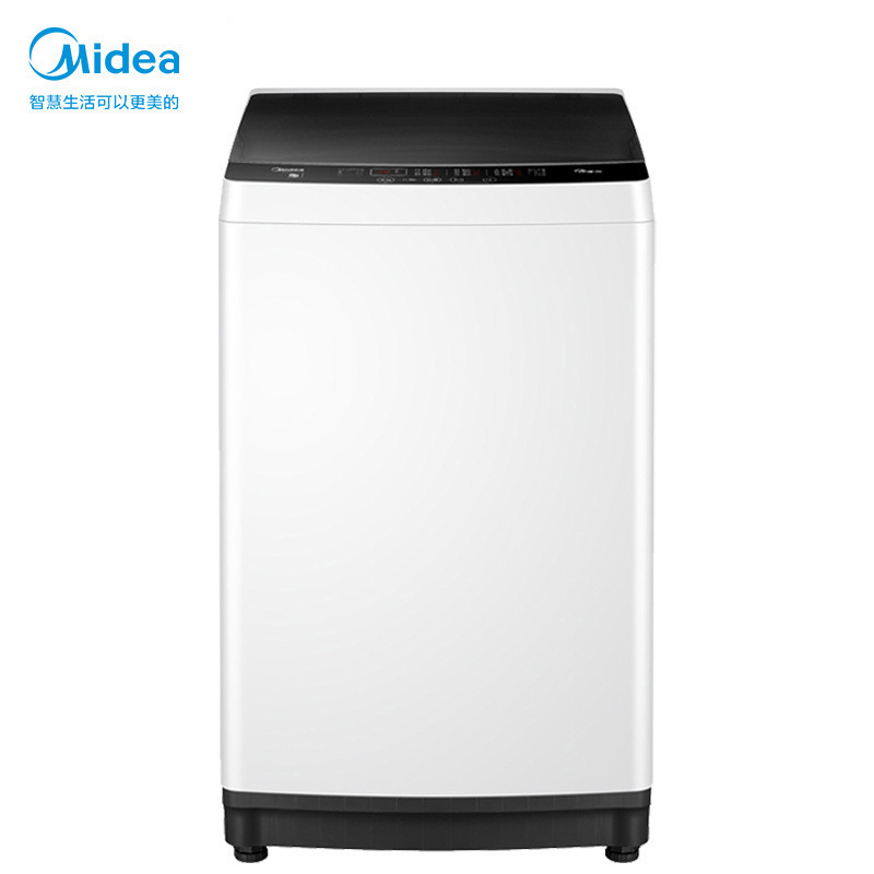 美的(Midea)10公斤大容量全自动波轮洗衣机 洗脱一体洗衣机 十年免清洗 水电双宽 品质电机 MB100ECO