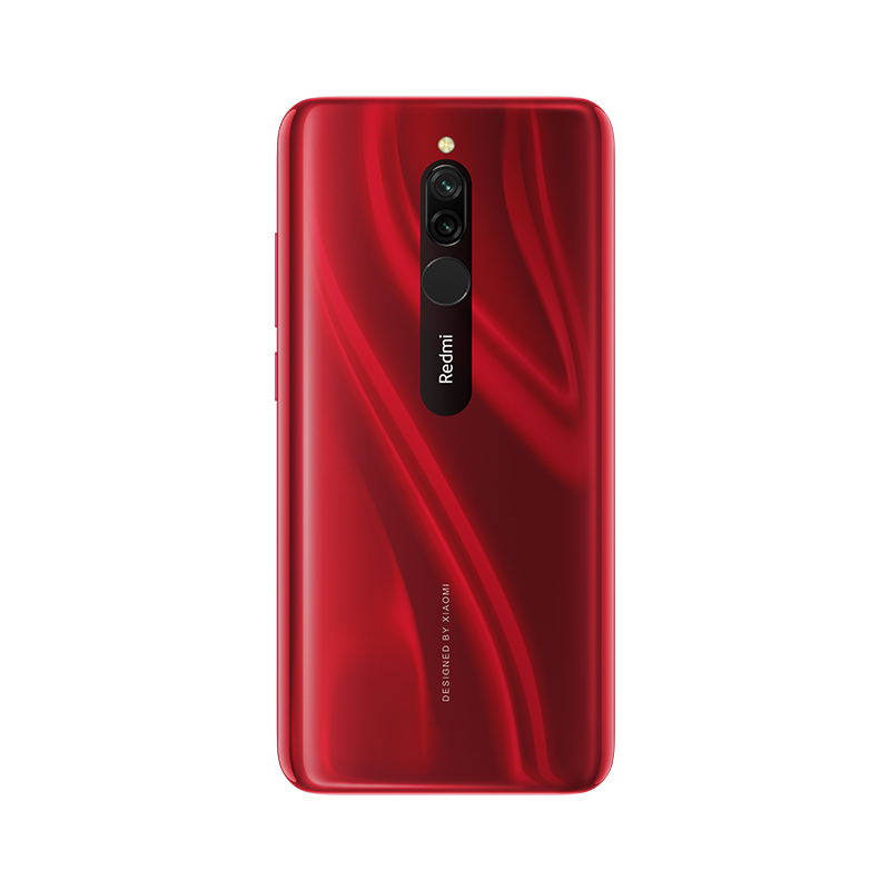 小米 (MI)Redmi 8 4+64GB魅影红 5000mAh大电量 大字体大音量 3D四曲面机身双摄 骁龙八核处理器 AI人脸解锁老年人红米游戏智能移动联通电信全网通4G手机