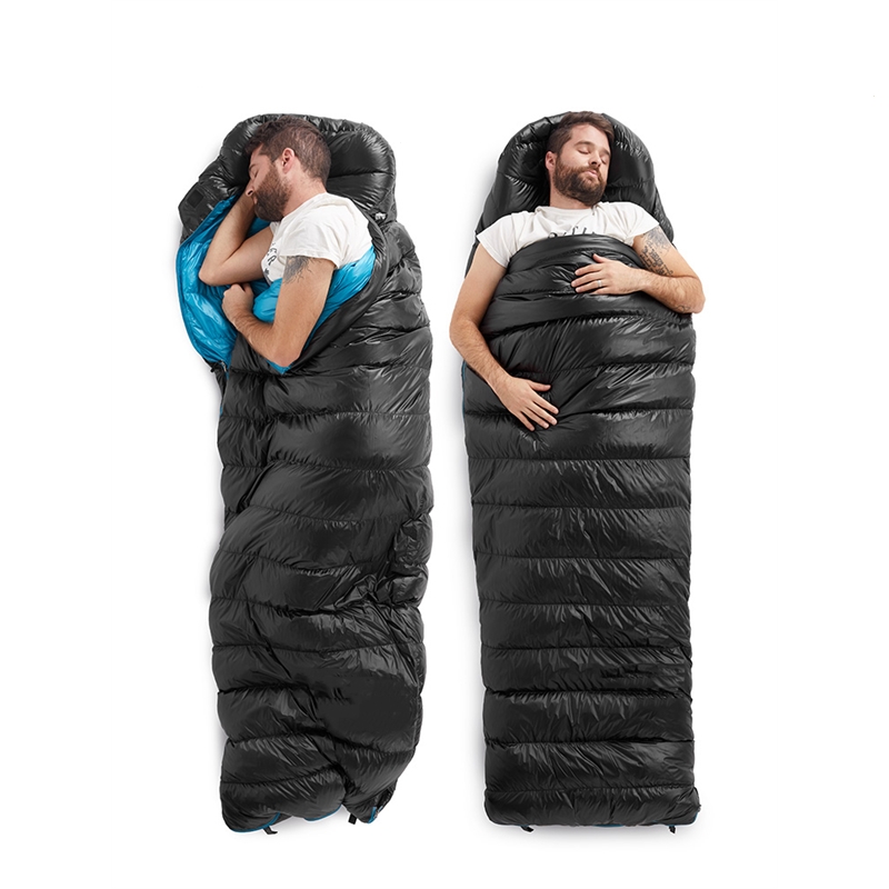 古达羽绒睡袋成人户外冬季加厚露营单人轻便携保暖白鹅绒睡袋