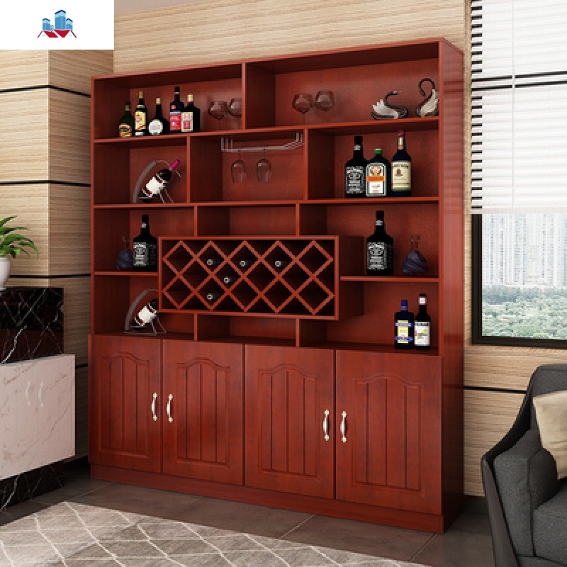 酒柜简约现代餐厅落地式饭店酒柜客厅家用红酒柜子靠墙欧式小酒柜泰