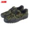 冰禹 SNll-111 劳保鞋子 劳动劳防鞋工地鞋 作训军训迷彩鞋解放鞋 工地帆布胶鞋耐磨 小花 43