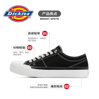Dickies男鞋帆布鞋男2022年春季新款低帮韩版潮流休闲鞋板鞋学生男女鞋情侣鞋饼干鞋