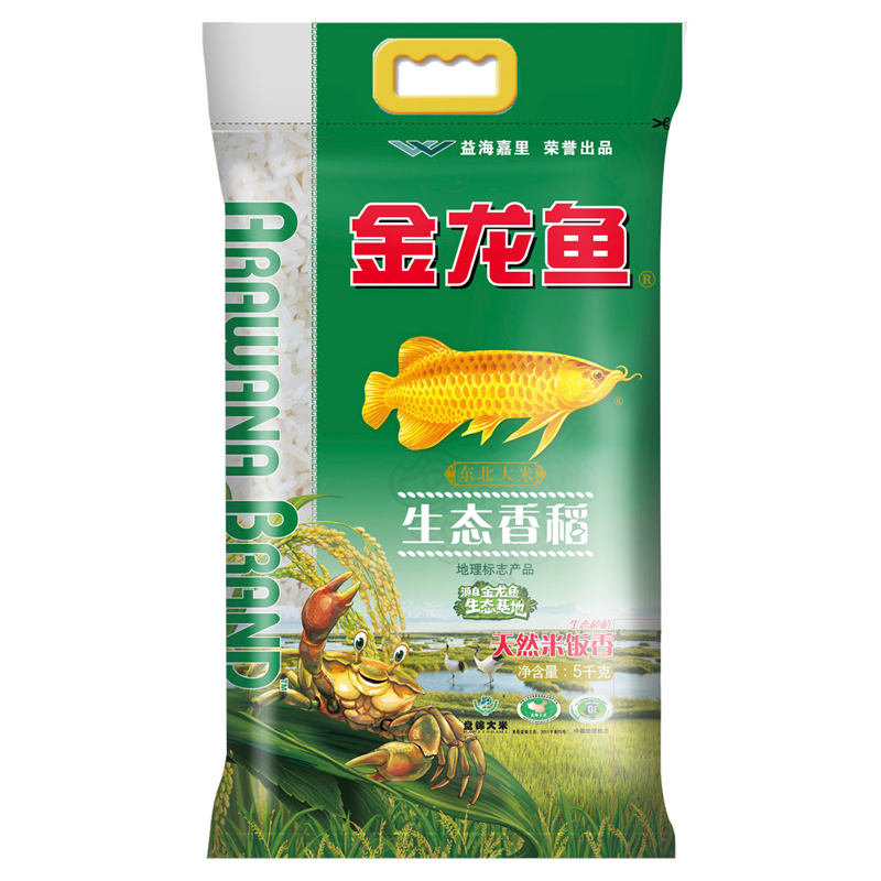 金龙鱼 盘锦生态稻大米 5kg