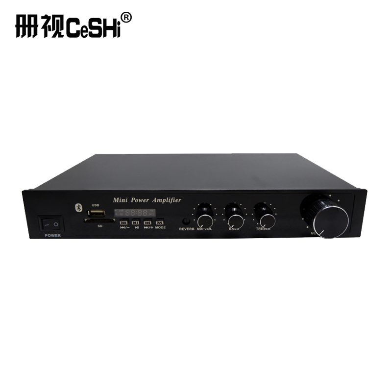 册视监控配件蓝牙小功放机家用音响HIFI发烧定阻开关电源功率放大器X-108台高清大图