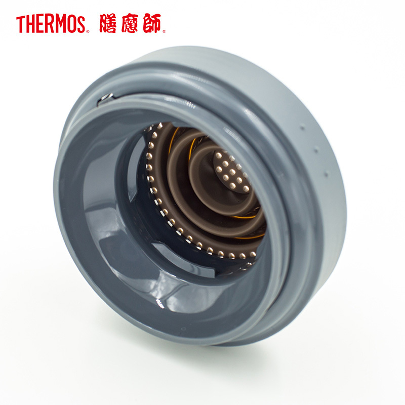 膳魔师(THERMOS)保温杯 TCMF-500304不锈钢深灰色 500ML/带茶漏/泡茶杯/保温杯/水杯/杯子/便携