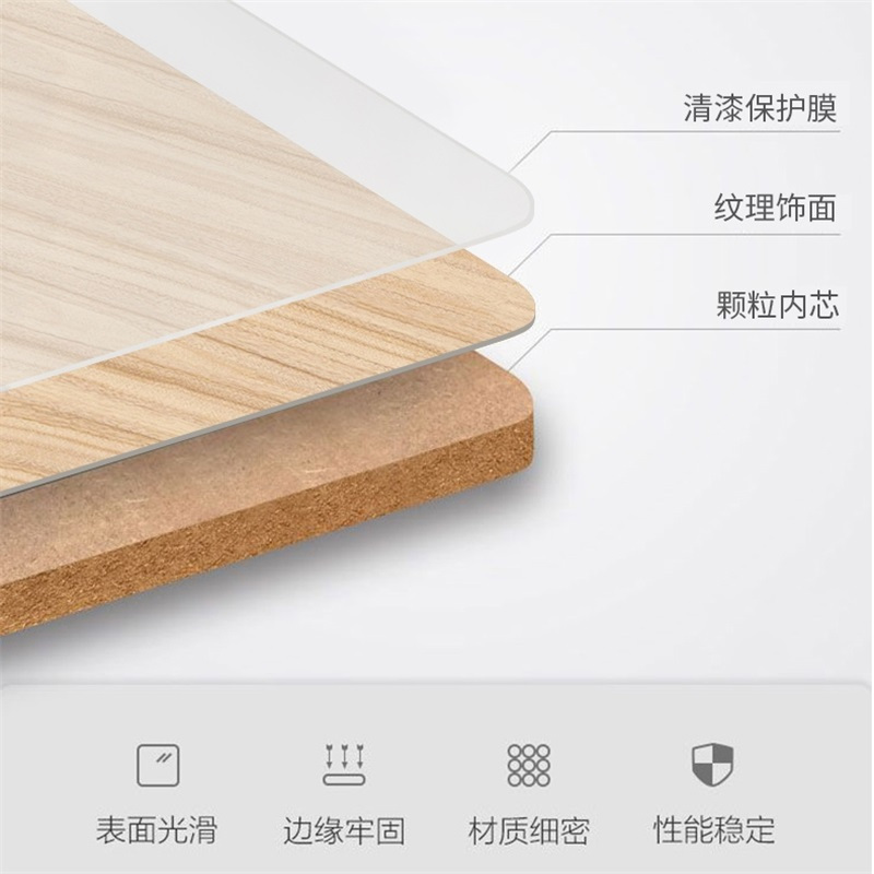鑫环境 1200*600*750书桌 书架组合书柜一体简约现代家用学生学习桌卧室电脑台式桌