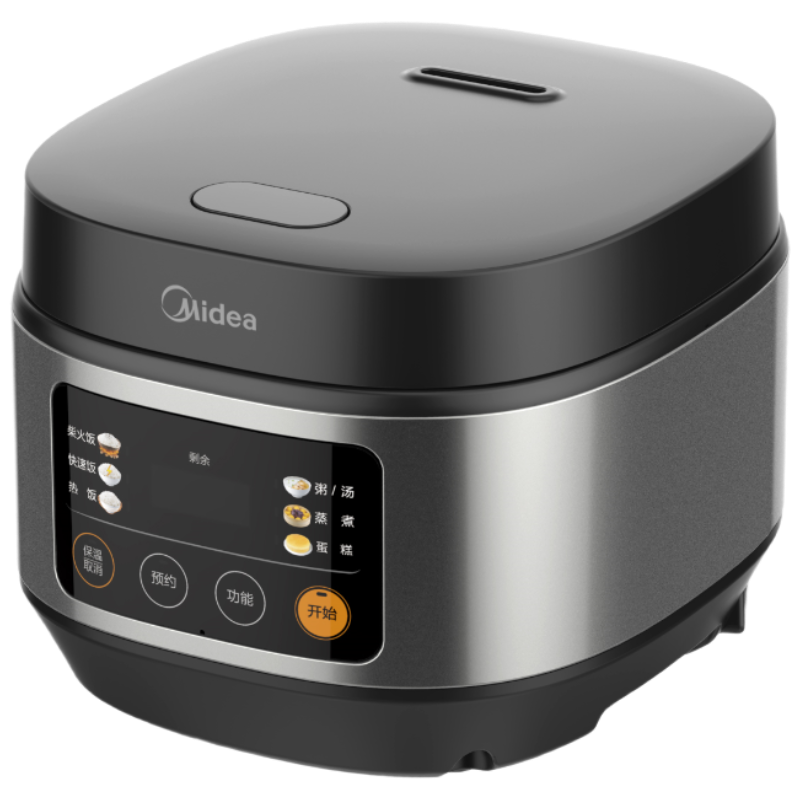 美的(Midea)电饭煲电饭锅小型3升前置大屏面板24小时预约多功能压力家用智能电饭煲 MB-FB30Q1-406K