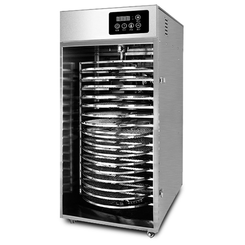 大型旋转水果茶烘干机黄金蛋家用食品食物果蔬腊肉风干机干果机商用