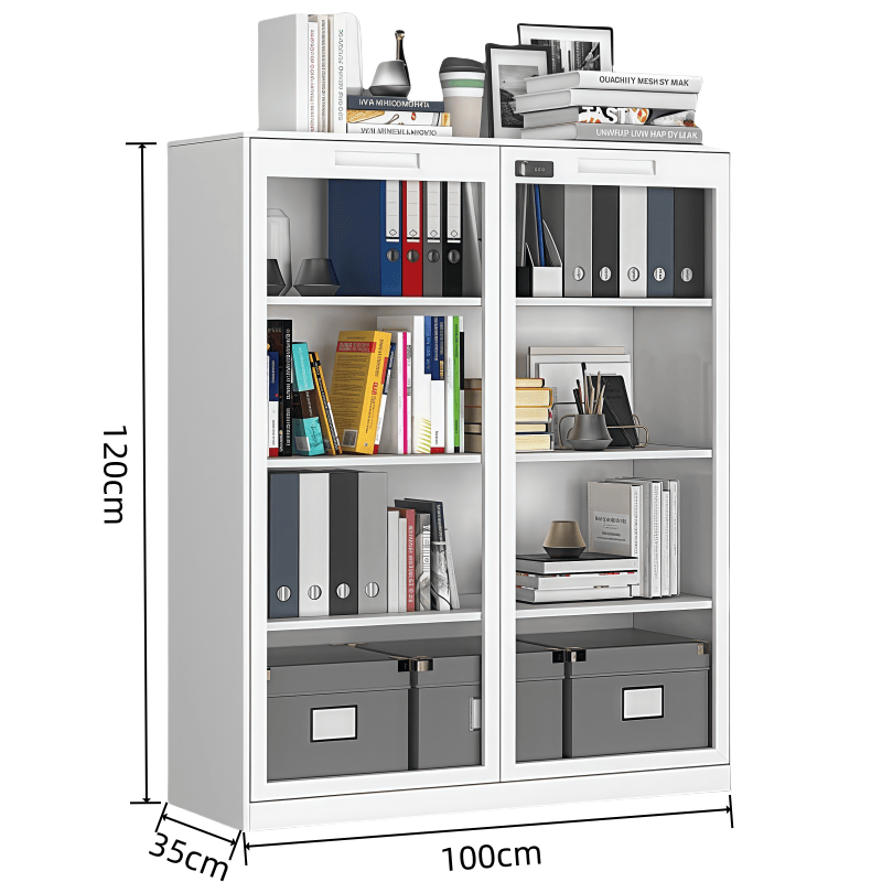 鑫木樽办公柜100*35*120cm台高清大图