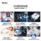 海尔(Haier )10kg公斤大容量变频滚筒洗衣机烘干一体 智能家电 晶彩屏 蒸汽除螨 EG100HBDC179SU1