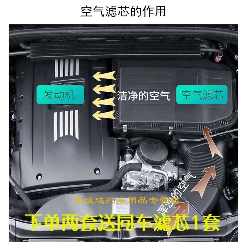 游枫亭适配长城金刚炮空调滤芯空气滤芯空滤格原厂升级皮卡滤清器汽柴油RT高清大图
