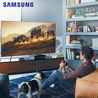 三星（SAMSUNG） QA55Q6FAMJXXZ 55英寸 超高清光质量子点QLED超薄电视机