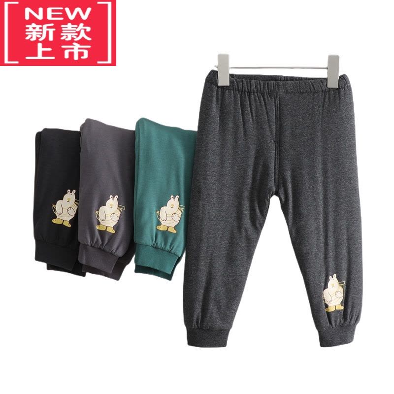 可莉允儿童棉裤薄棉小中男女童保暖裤宝宝夹棉居家裤子暖气房秋冬图片