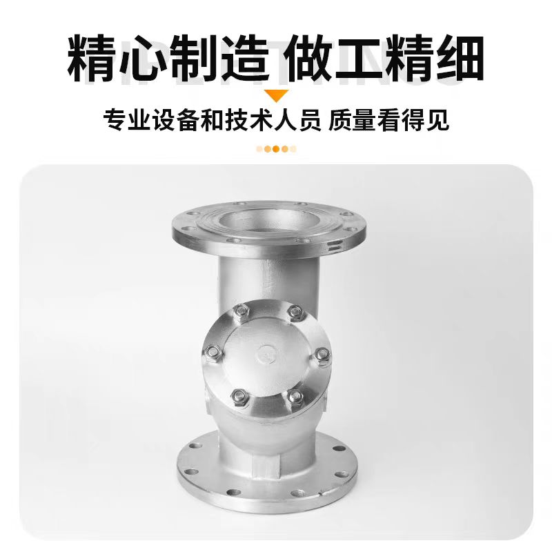 盛京联硕 不锈钢法兰过滤器DN100 [4寸]304材质台高清大图
