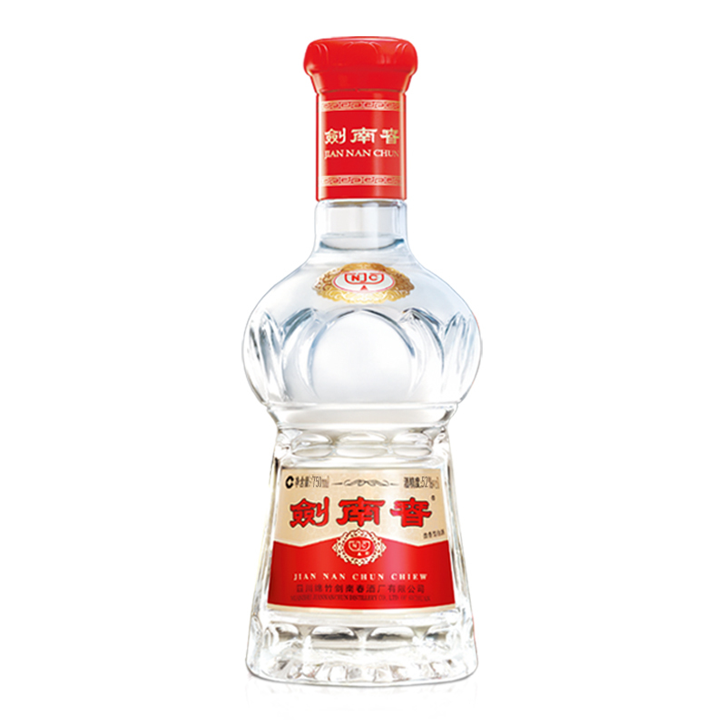剑南春 白酒 52度水晶剑南春 750ml