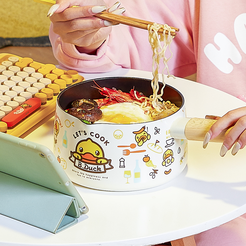 炊大皇小黄鸭联名奶锅