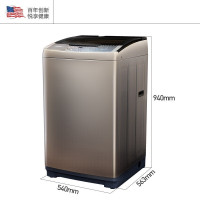 惠而浦 Whirlpool 9公斤变频 波轮洗衣机 全自动 大容量 WVD901301G 9公斤变