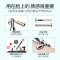 娜蜜丝nanoTime 微电流美容仪瘦脸神器家用 滚轮式 脸部按摩器 瘦脸仪 2轮浅灰色