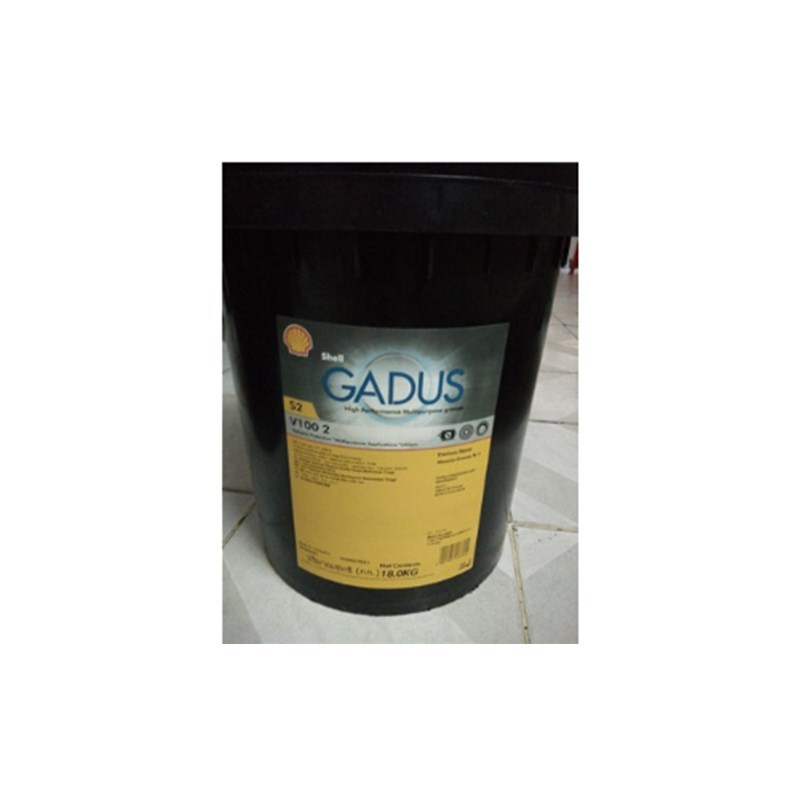 壳牌 shell Shell Gadus S2V 100 2-18KG 壳牌佳度S2V100 2润滑脂(原爱万利RL2)