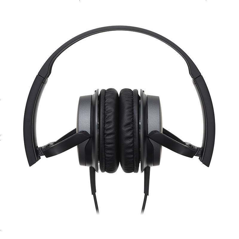 铁三角audiotechnicaathar1is轻便折叠式智能手机耳机通话耳麦音乐