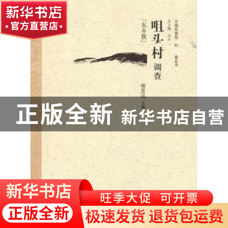 正版 咀头村调查:东乡族 杨思远主编 中国经济出版社 97875017997高清大图