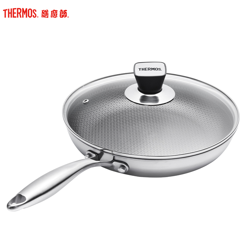 膳魔师小波浪系列woj-f26煎锅 2.6l 316l不锈钢内锅