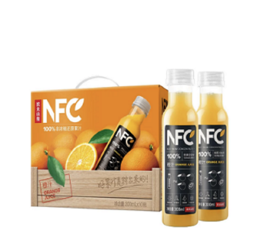 农夫山泉 NFC橙汁果汁饮料300ml*10