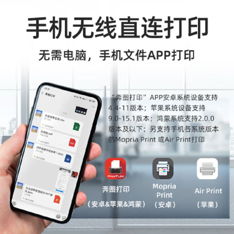 奔图(PANTUM)打印机M7160DW高清大图