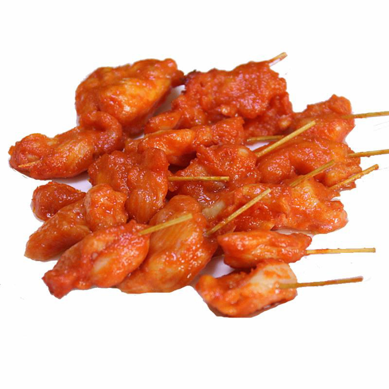 牙签肉迷你鸡肉串空气炸锅小肉串炸货食材油炸小吃半成品900g商用