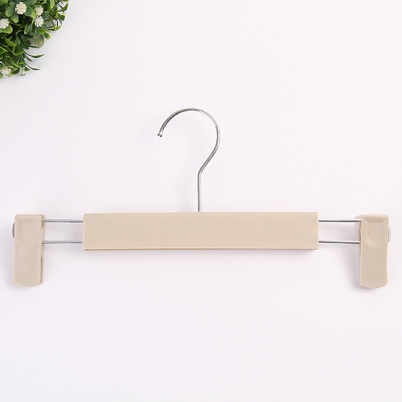 无痕家用裤架裤夹子jk衣架挂裙夹子衣柜多功能强力带收纳裤架子金属