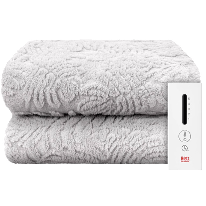 彩虹电热毯1.6*1.3m五档调温亲肤锁温面料柔软1613