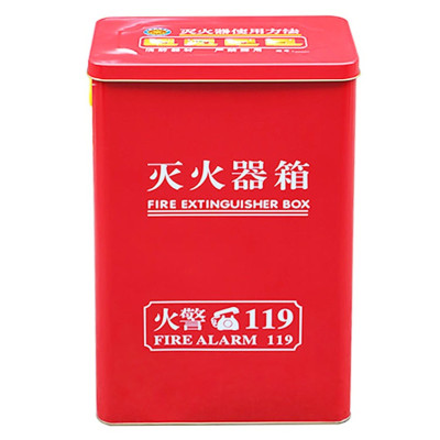 援邦新款 4x2饼干箱式灭火器箱 不带提手 4x2