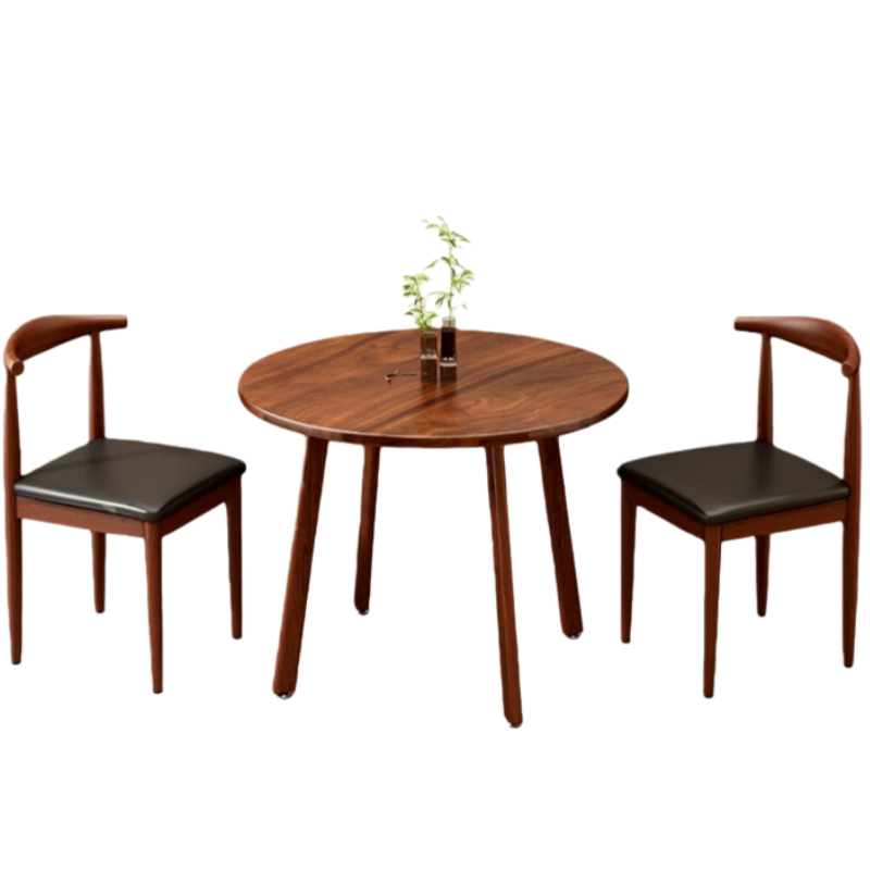 鑫龙都餐桌1.2m+2椅套高清大图