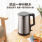 美的(Midea)电热水壶家用1.7L大容量烧水壶双钢防烫防干烧热水壶316不锈钢内胆电水壶MK-PJ17A01