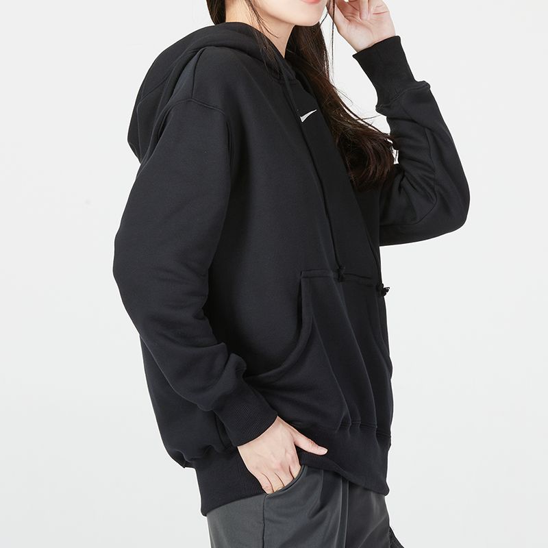 耐克（NIKE）卫衣女装 新款运动服针织保暖时尚宽松户外套头衫上衣DQ5861-010 ZP高清大图