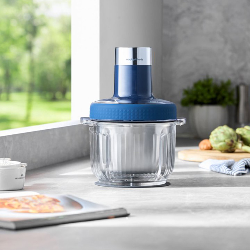 摩飞电器(MORPHY RICHARDS)双碗双刀绞肉机和面机二合一绞肉机3.2L+2.5L MR9407/台高清大图