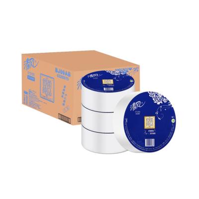 清风 BJ00AB 舒柔纯品3层平纹珍宝卷纸120*91 180米/卷 12卷/箱