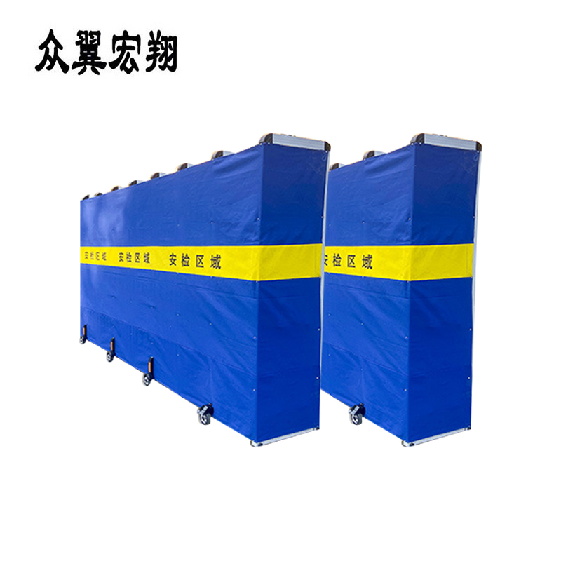 众翼宏翔 伸缩隔离护栏围栏 2米高 米高清大图