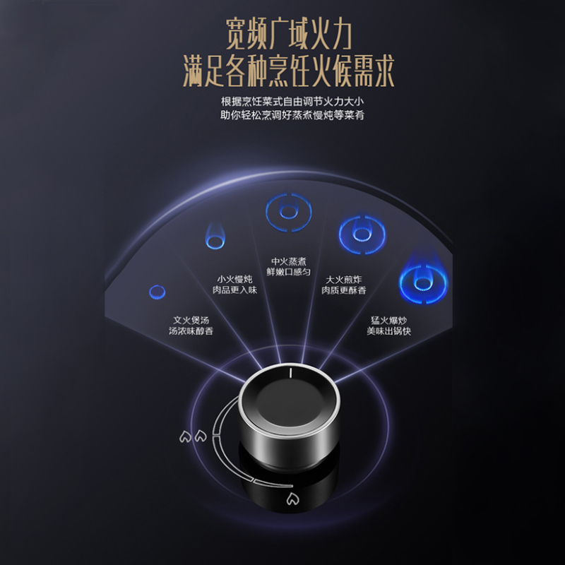 [变频款]华帝(vatti)三腔·创世S7+62B烟灶套餐24m³大吸力欧式抽油烟机四驱全翼5.0kW聚能灶大火力燃气灶