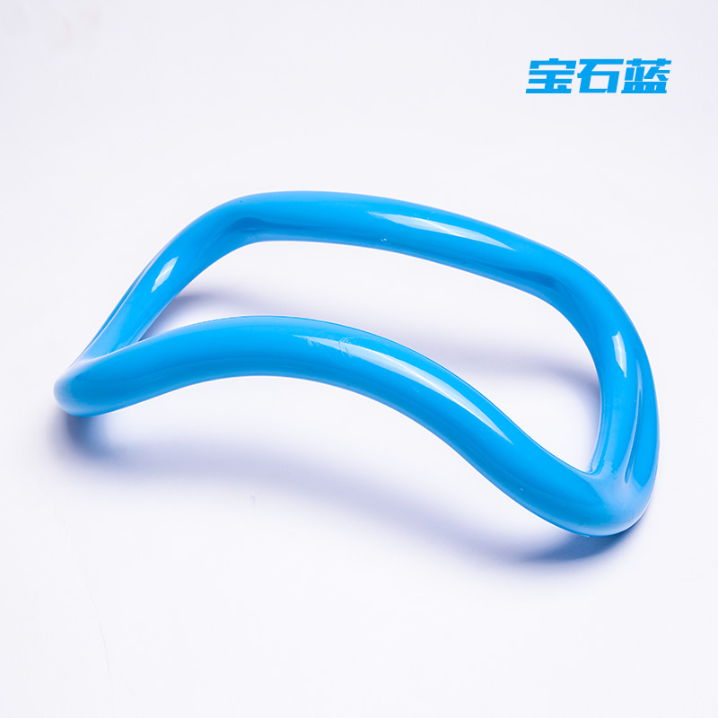 伽梵瑜伽环夹腿环开背开肩瑜珈圈普拉提器材练肩练美背健身魔力圈 升级加厚蓝色