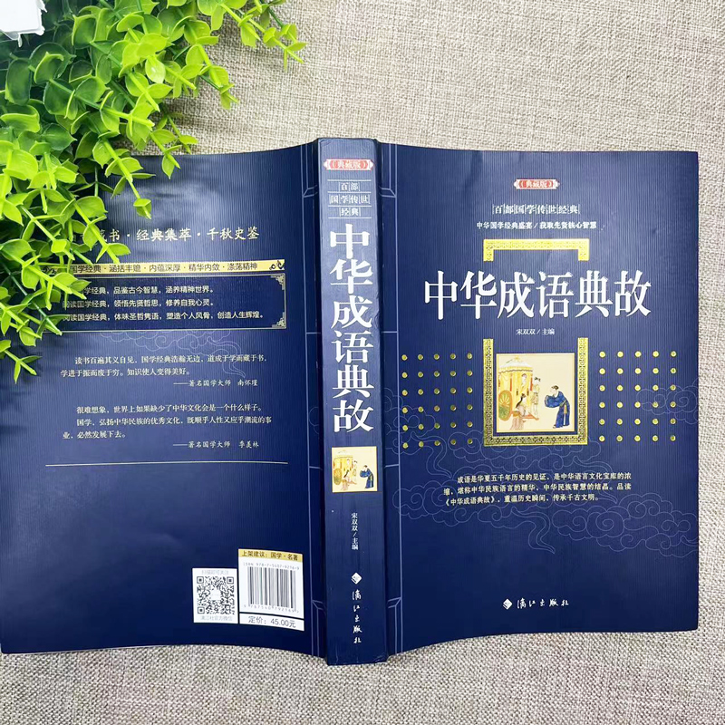 [正版]中华成语典故故事大全成语典故中国历史五千年文化智慧结晶精粹国学典藏概论故事语言精华中小学生青少年版中华典故学生故高清大图