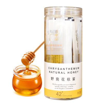 森蜂园野菊花秋蜜210g(15gx14条) 冲饮 野菊花蜜滋补蜂蜜农家自产土取蜂巢蜜蜂 条状包装